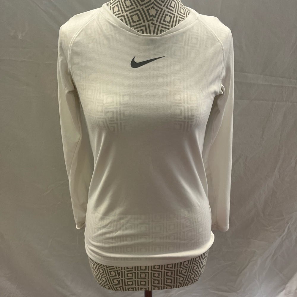 Nike Kids Classic White Long Sleeve Tee